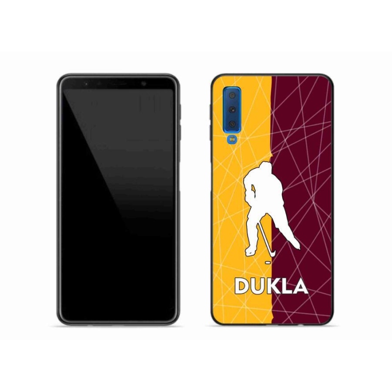 Gelový kryt mmCase na mobil Samsung Galaxy A7 (2018) - Dukla