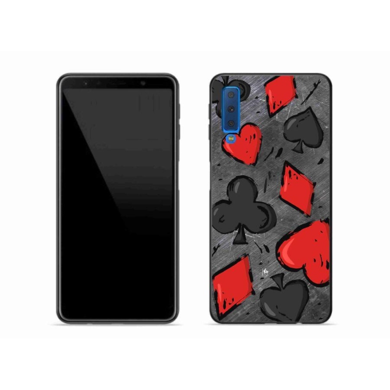 Gelový kryt mmCase na mobil Samsung Galaxy A7 (2018) - karta 1