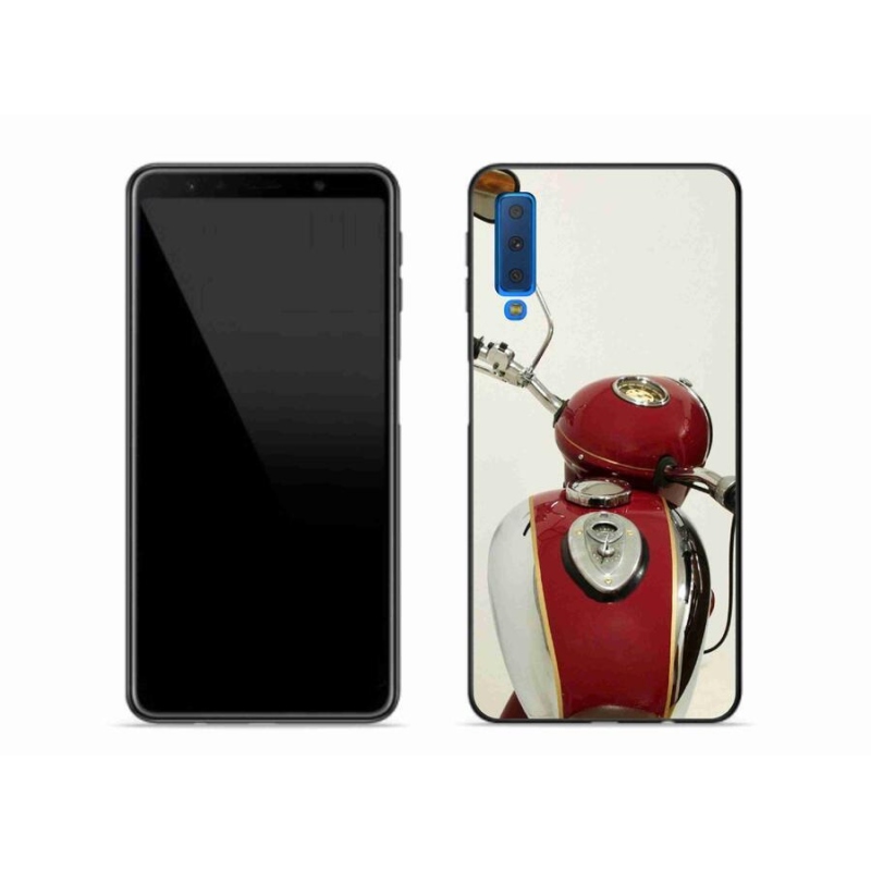 Gelový kryt mmCase na mobil Samsung Galaxy A7 (2018) - veterán