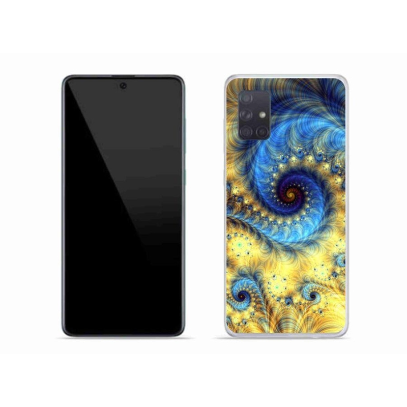 Gelový kryt mmCase na mobil Samsung Galaxy A71 - abstrakt 19