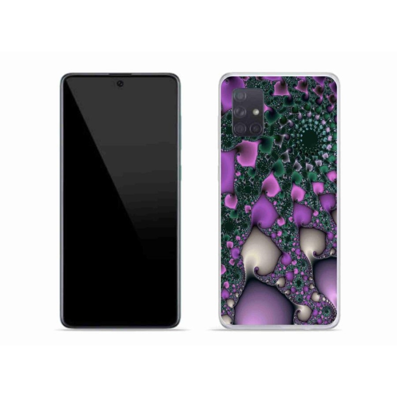 Gelový kryt mmCase na mobil Samsung Galaxy A71 - abstrakt 7