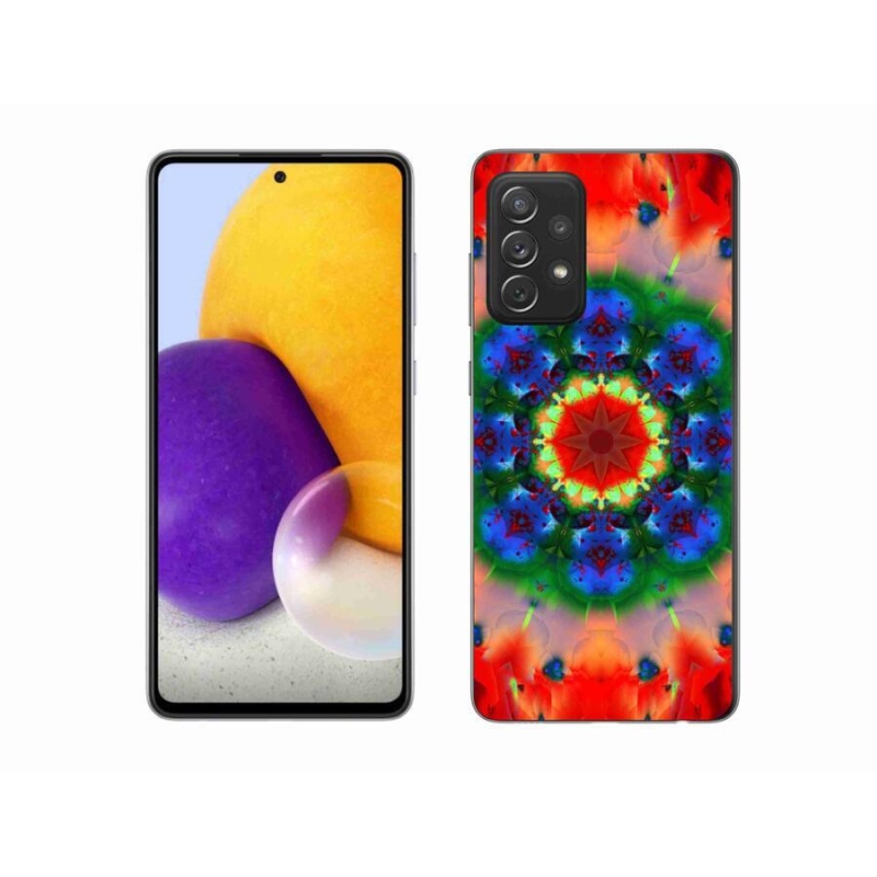 Gelový kryt mmCase na mobil Samsung Galaxy A72/A72 5G - abstrakt 5