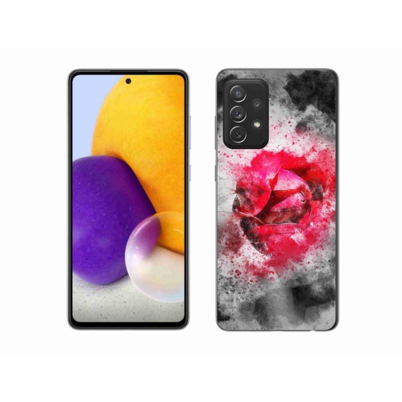 Gelový kryt mmCase na mobil Samsung Galaxy A72/A72 5G - abstrakt 9