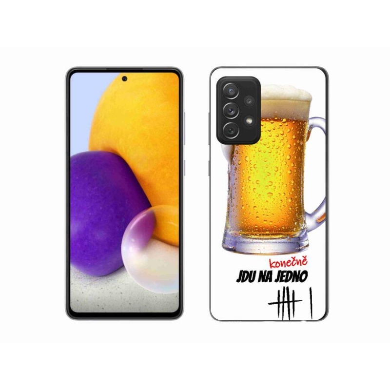 Gelový kryt mmCase na mobil Samsung Galaxy A72/A72 5G - jdu na jedno