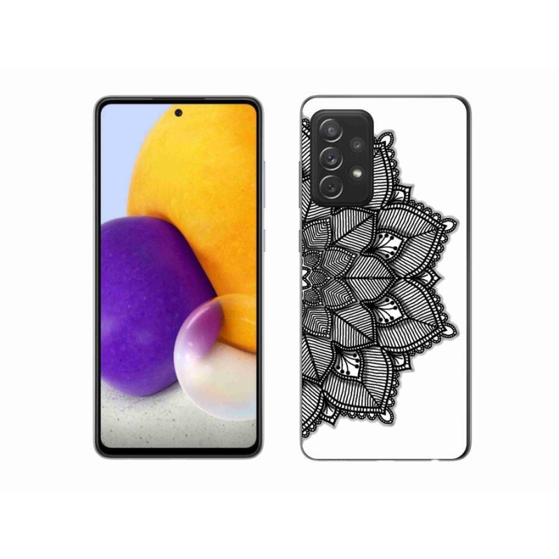 Gelový kryt mmCase na mobil Samsung Galaxy A72/A72 5G - mandala