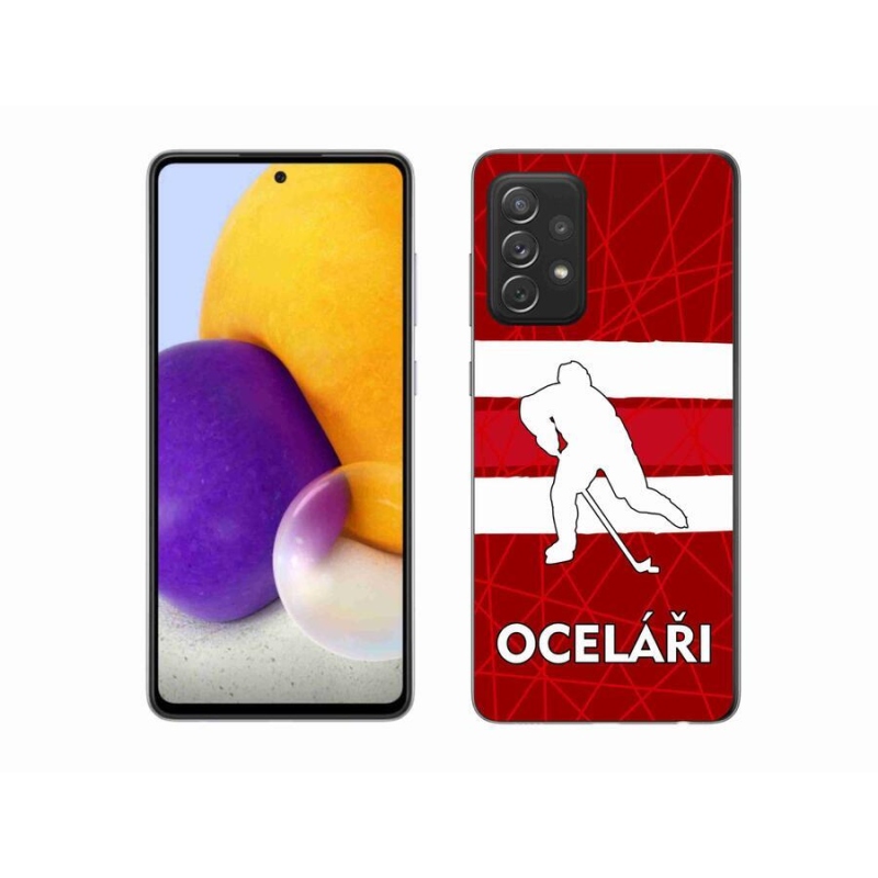 Gelový kryt mmCase na mobil Samsung Galaxy A72/A72 5G - Oceláři