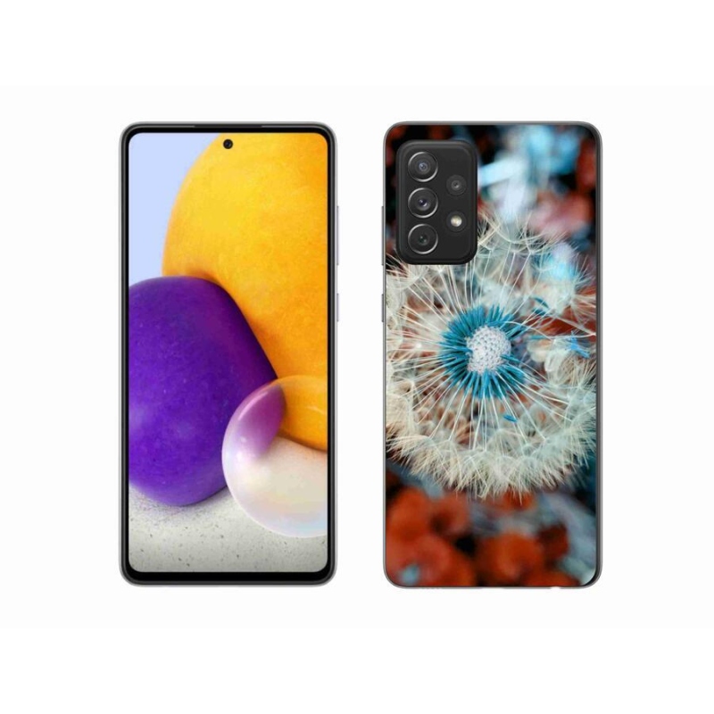 Gelový kryt mmCase na mobil Samsung Galaxy A72/A72 5G - odkvetlá pampeliška 1