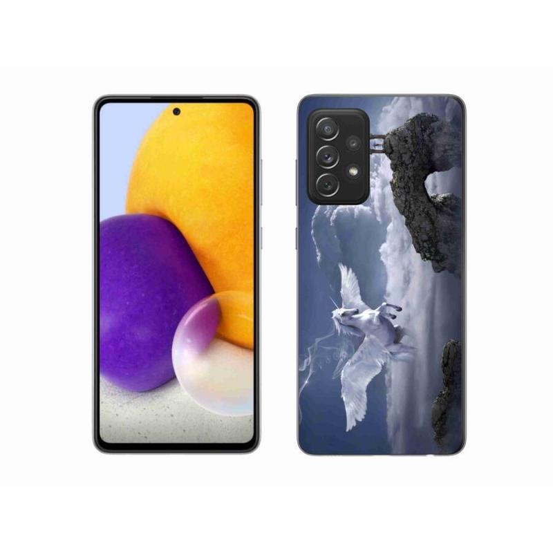 Gelový kryt mmCase na mobil Samsung Galaxy A72/A72 5G - pegas
