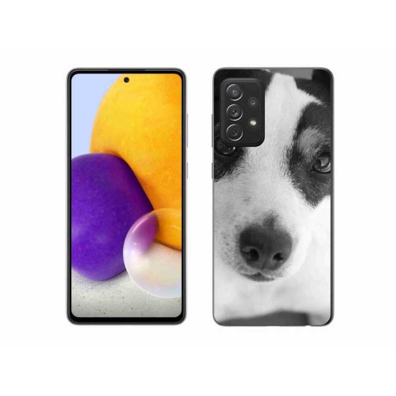 Gelový kryt mmCase na mobil Samsung Galaxy A72/A72 5G - pes