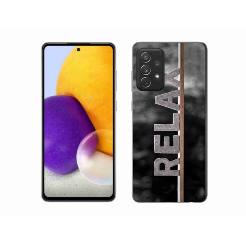 Gelový kryt mmCase na mobil Samsung Galaxy A72/A72 5G - relax 1