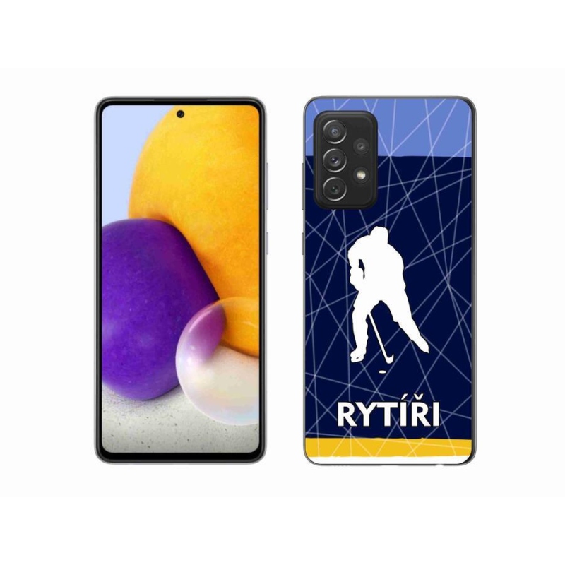 Gelový kryt mmCase na mobil Samsung Galaxy A72/A72 5G - Rytíři