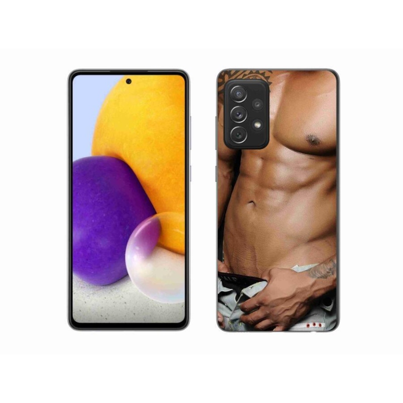 Gelový kryt mmCase na mobil Samsung Galaxy A72/A72 5G - sexy muž