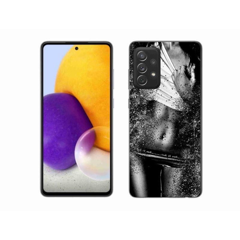Gelový kryt mmCase na mobil Samsung Galaxy A72/A72 5G - sexy žena 1