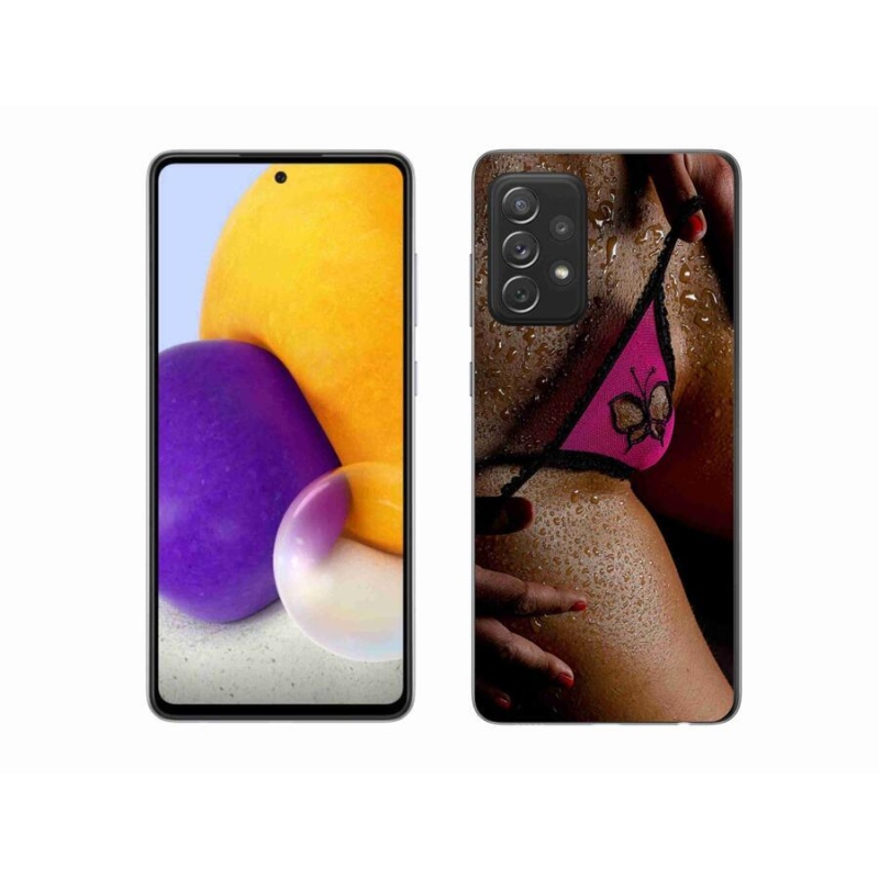 Gelový kryt mmCase na mobil Samsung Galaxy A72/A72 5G - sexy žena