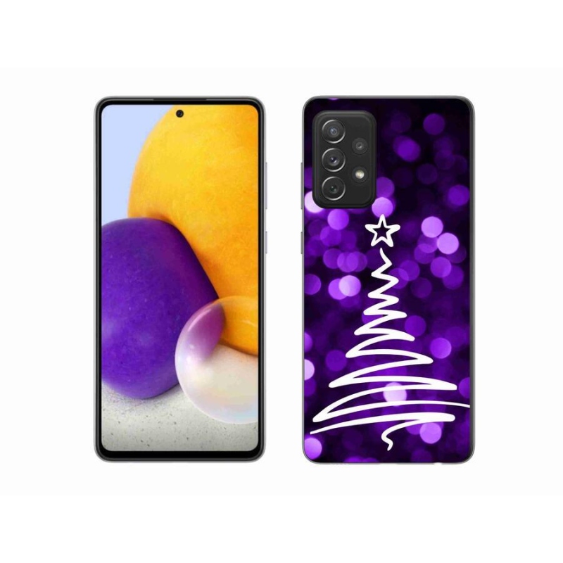 Gelový kryt mmCase na mobil Samsung Galaxy A72/A72 5G - stromek