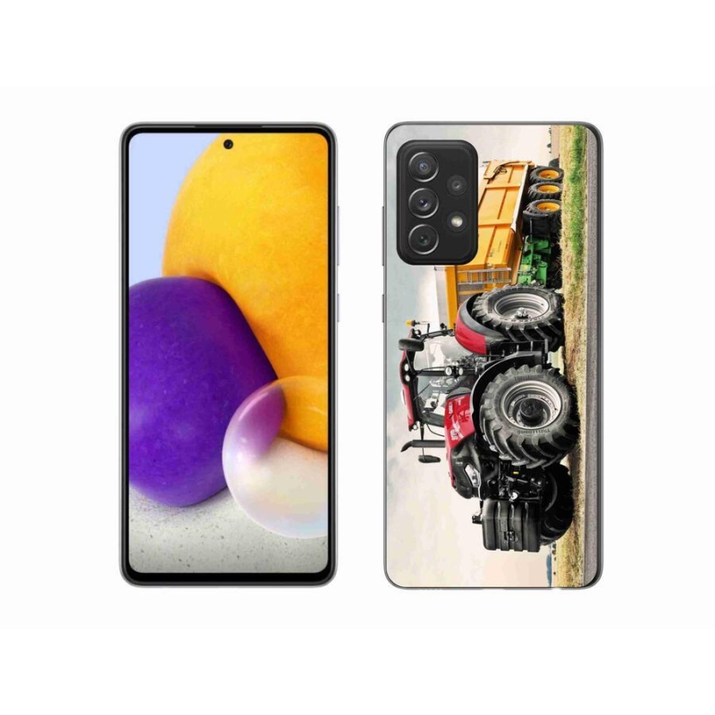Gelový kryt mmCase na mobil Samsung Galaxy A72/A72 5G - traktor 3