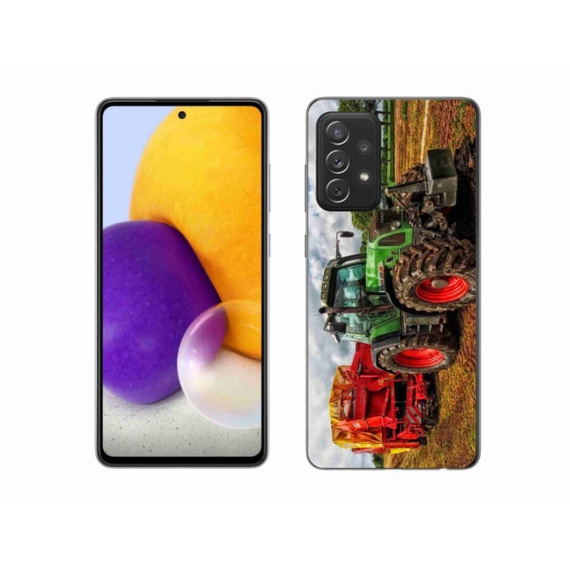 Gelový kryt mmCase na mobil Samsung Galaxy A72/A72 5G - traktor 4