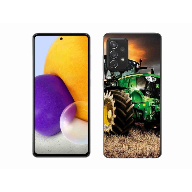 Gelový kryt mmCase na mobil Samsung Galaxy A72/A72 5G - traktor