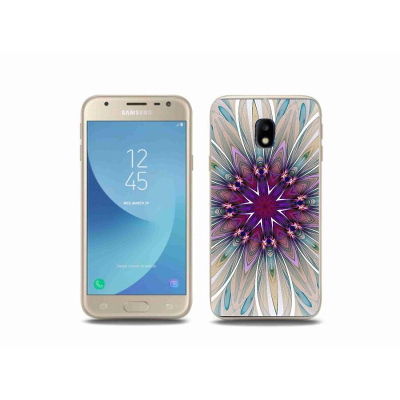 Gelový kryt mmCase na mobil Samsung Galaxy J3 (2017) - abstrakt 10