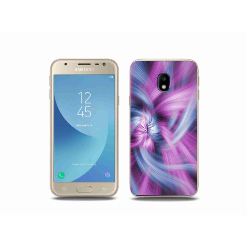 Gelový kryt mmCase na mobil Samsung Galaxy J3 (2017) - abstrakt 12