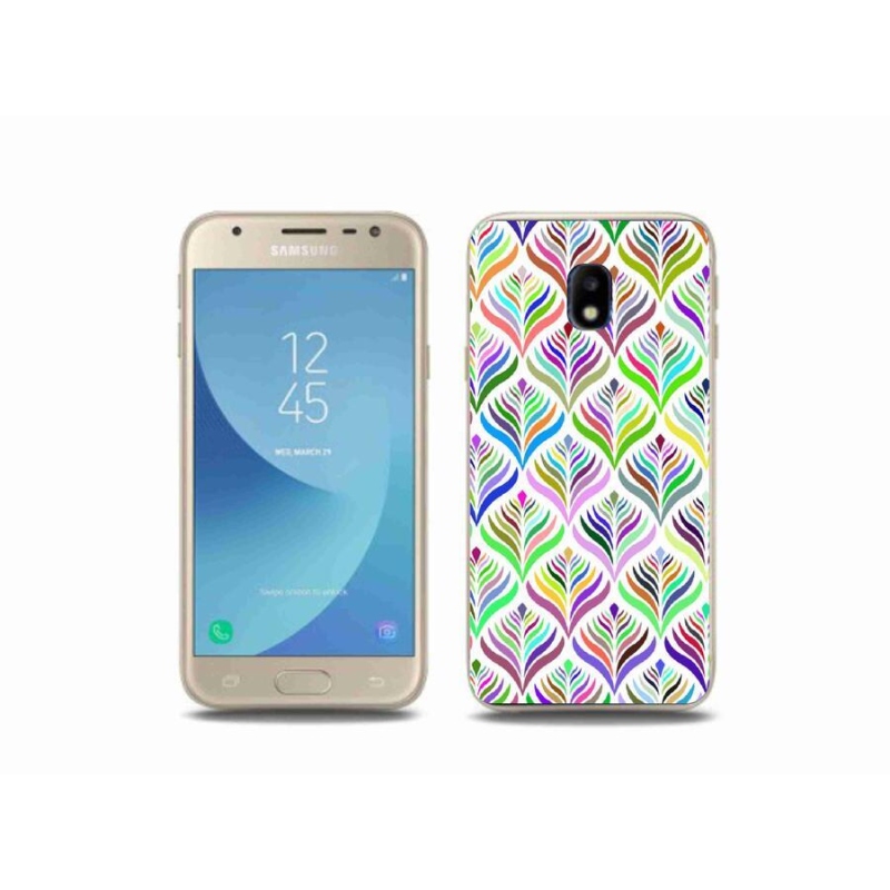 Gelový kryt mmCase na mobil Samsung Galaxy J3 (2017) - abstrakt 15