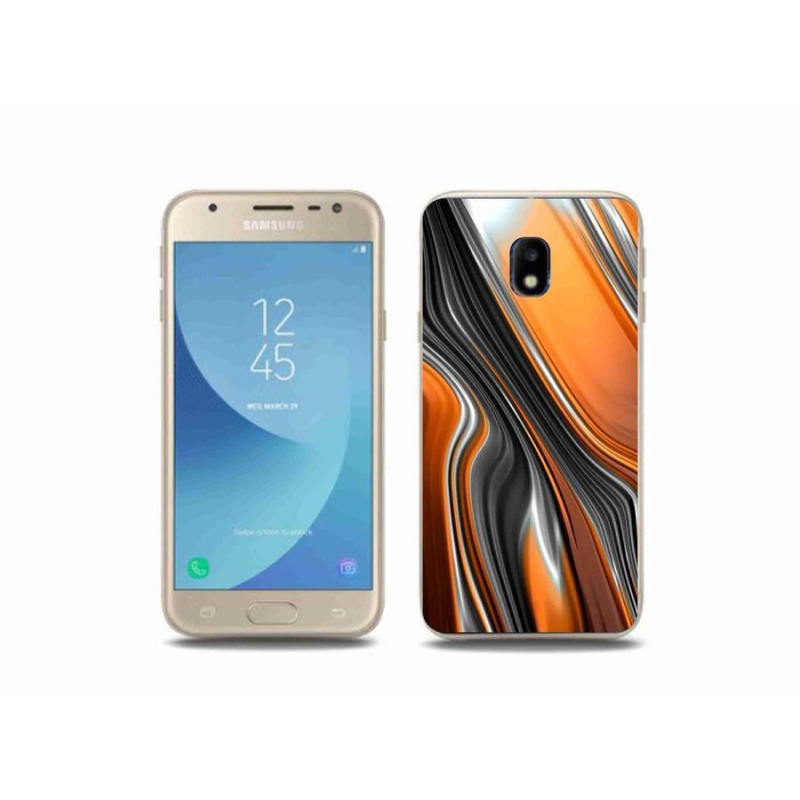Gelový kryt mmCase na mobil Samsung Galaxy J3 (2017) - abstrakt 3