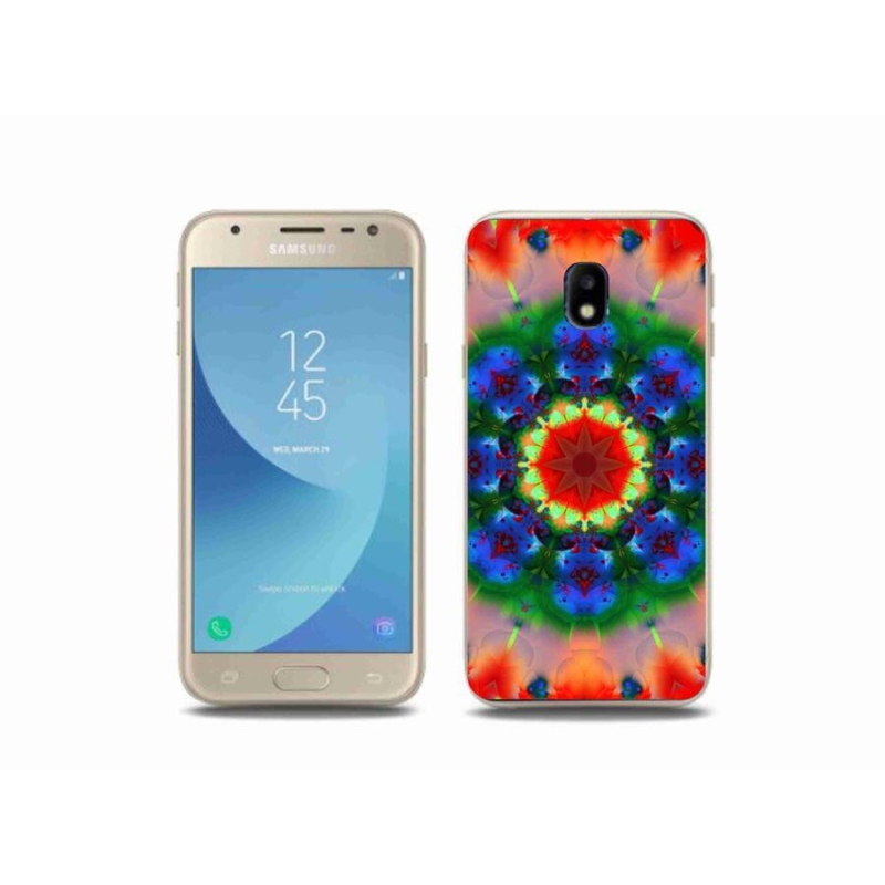 Gelový kryt mmCase na mobil Samsung Galaxy J3 (2017) - abstrakt 5