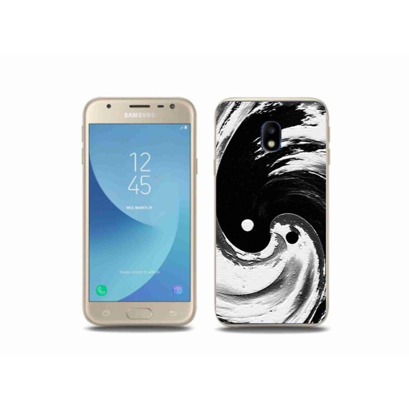 Gelový kryt mmCase na mobil Samsung Galaxy J3 (2017) - abstrakt 8