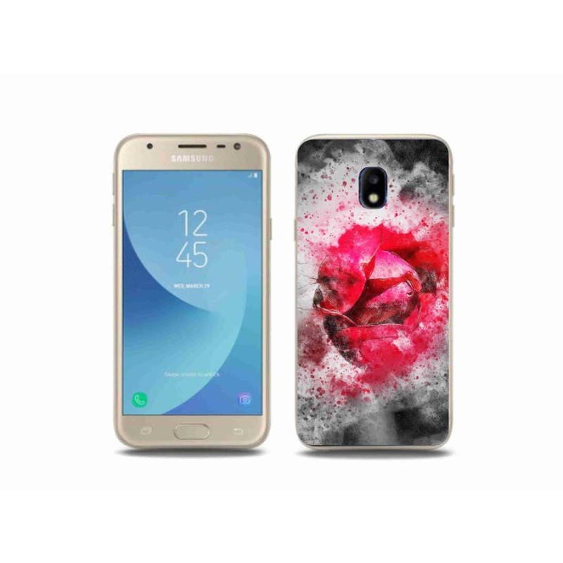 Gelový kryt mmCase na mobil Samsung Galaxy J3 (2017) - abstrakt 9