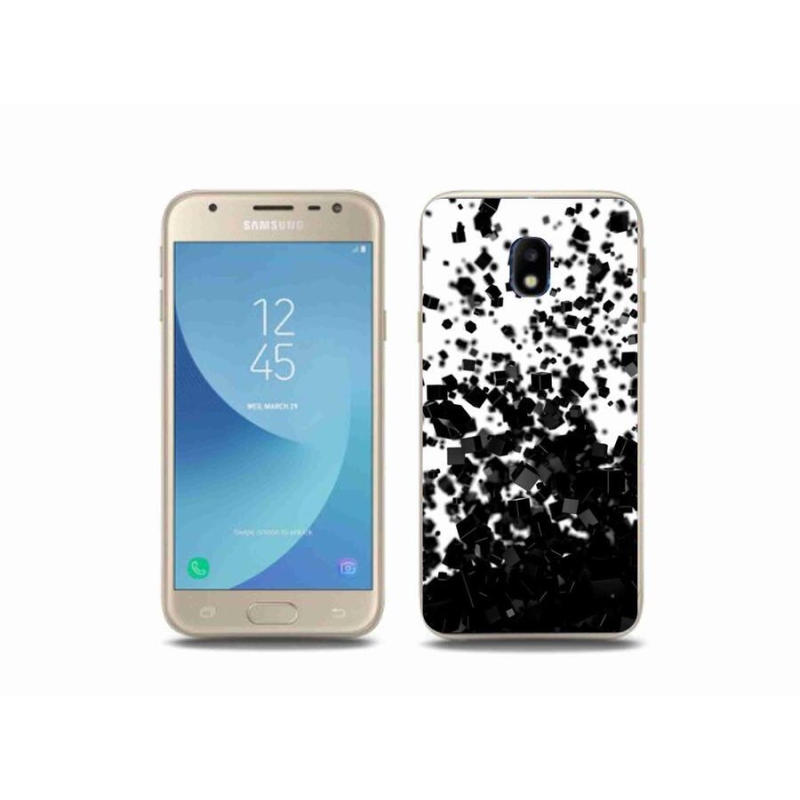 Gelový kryt mmCase na mobil Samsung Galaxy J3 (2017) - abstraktní vzor 1
