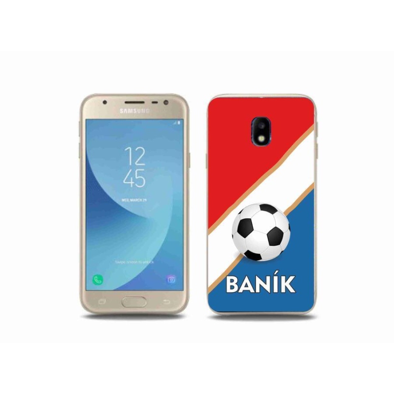 Gelový kryt mmCase na mobil Samsung Galaxy J3 (2017) - Baník