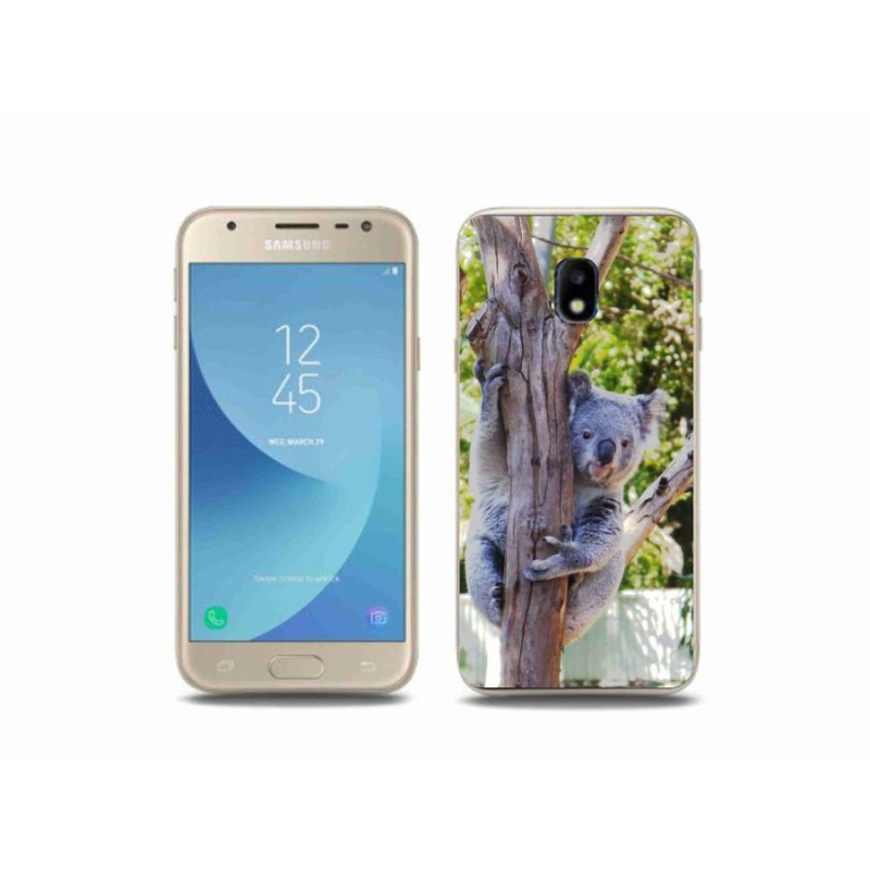 Gelový kryt mmCase na mobil Samsung Galaxy J3 (2017) - koala