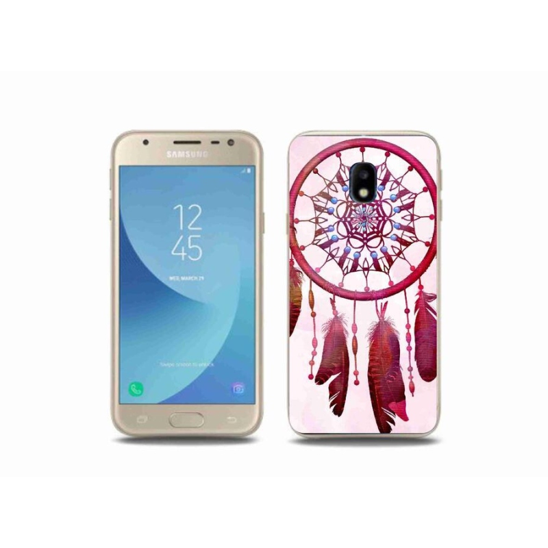 Gelový kryt mmCase na mobil Samsung Galaxy J3 (2017) - lapač snů