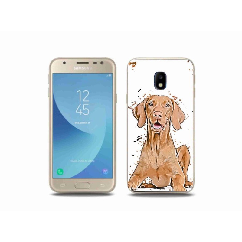 Gelový kryt mmCase na mobil Samsung Galaxy J3 (2017) - maďar
