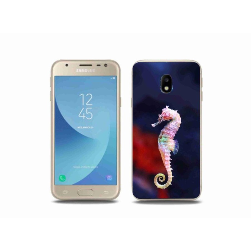 Gelový kryt mmCase na mobil Samsung Galaxy J3 (2017) - mořský koník