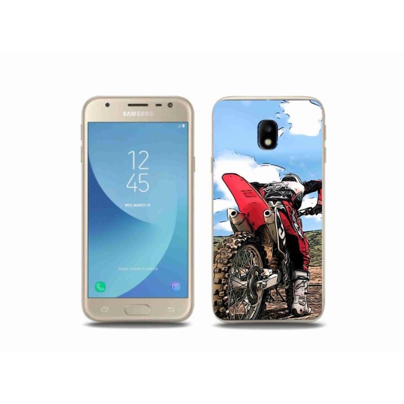 Gelový kryt mmCase na mobil Samsung Galaxy J3 (2017) - moto