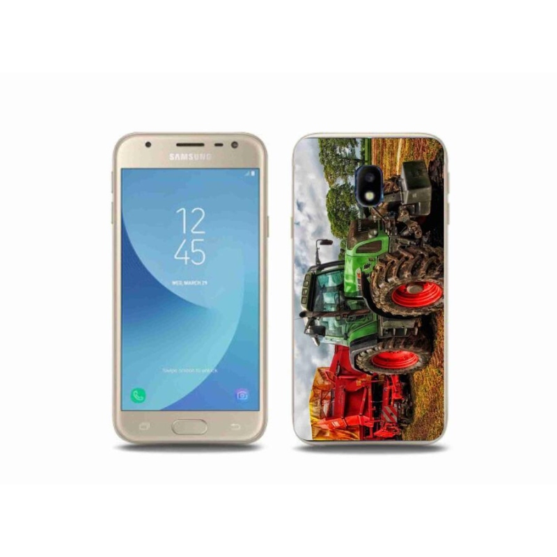 Gelový kryt mmCase na mobil Samsung Galaxy J3 (2017) - traktor 4