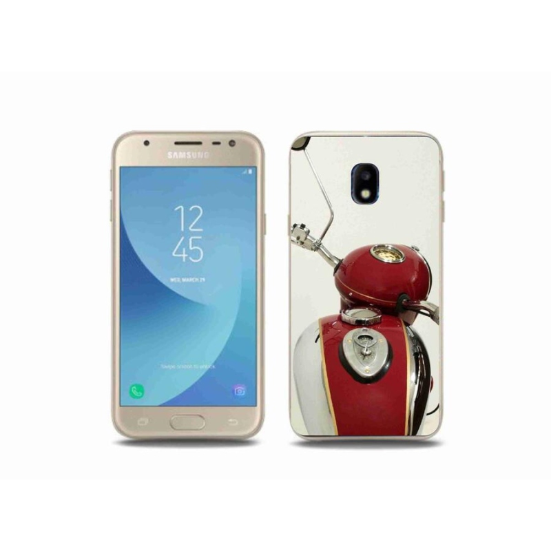 Gelový kryt mmCase na mobil Samsung Galaxy J3 (2017) - veterán