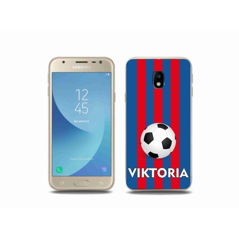 Gelový kryt mmCase na mobil Samsung Galaxy J3 (2017) - Viktoria