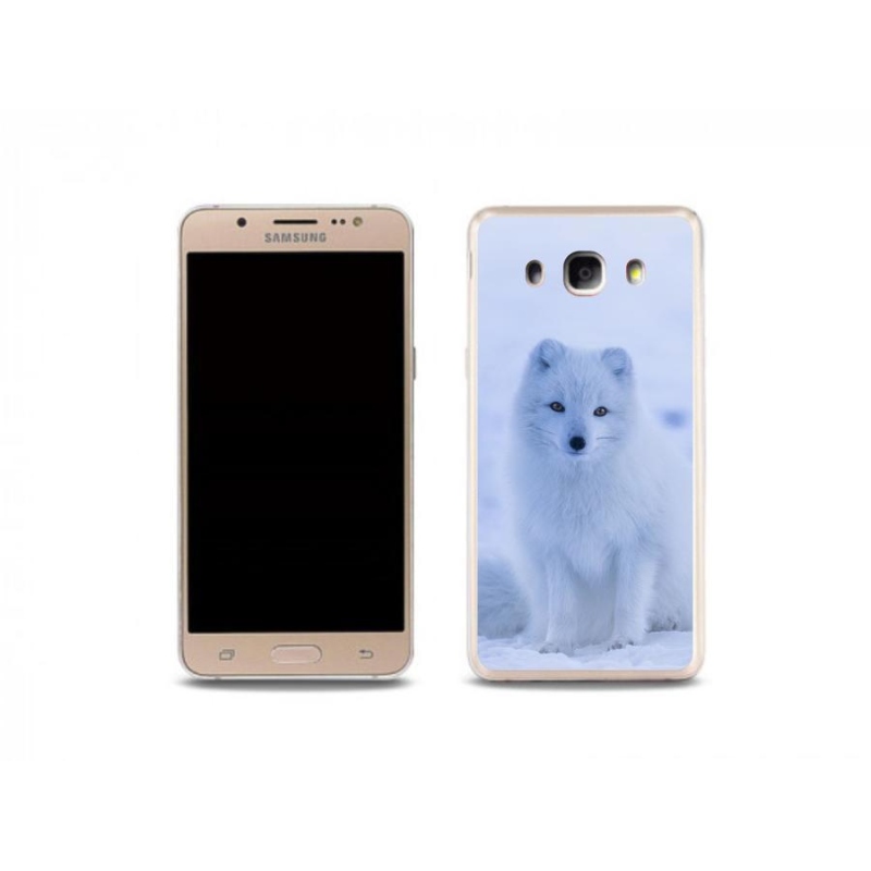 Gelový kryt mmCase na mobil Samsung Galaxy J5 (2016) - polární liška