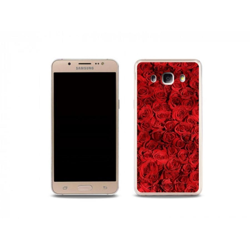 Gelový kryt mmCase na mobil Samsung Galaxy J5 (2016) - růže