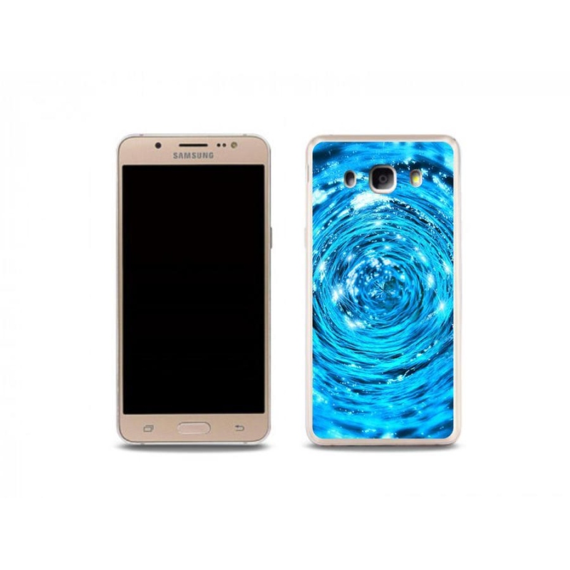Gelový kryt mmCase na mobil Samsung Galaxy J5 (2016) - vodní vír