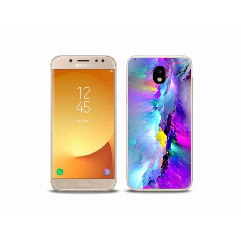 Gelový kryt mmCase na mobil Samsung Galaxy J5 (2017) - abstrakt