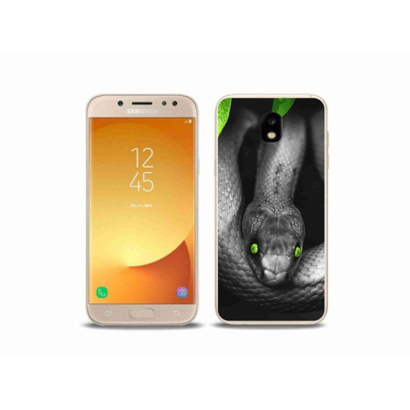 Gelový kryt mmCase na mobil Samsung Galaxy J5 (2017) - had