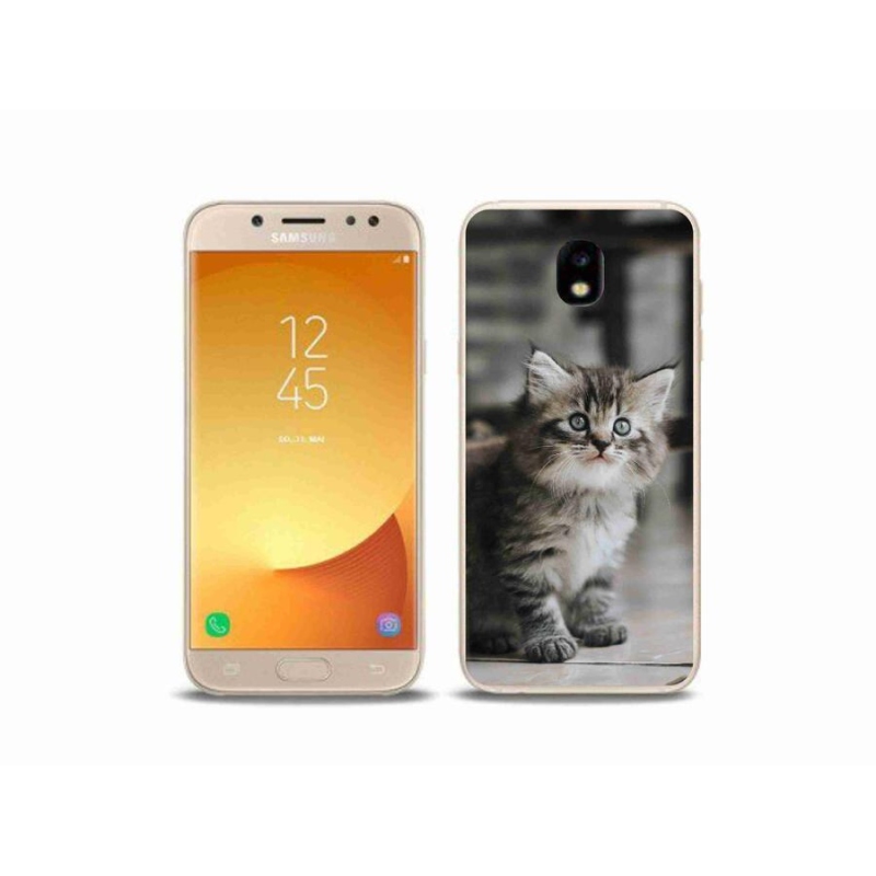 Gelový kryt mmCase na mobil Samsung Galaxy J5 (2017) - koťátko