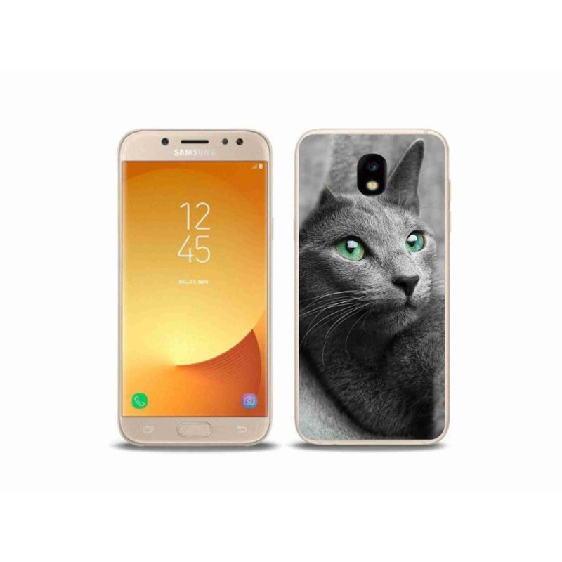 Gelový kryt mmCase na mobil Samsung Galaxy J5 (2017) - kočka 2