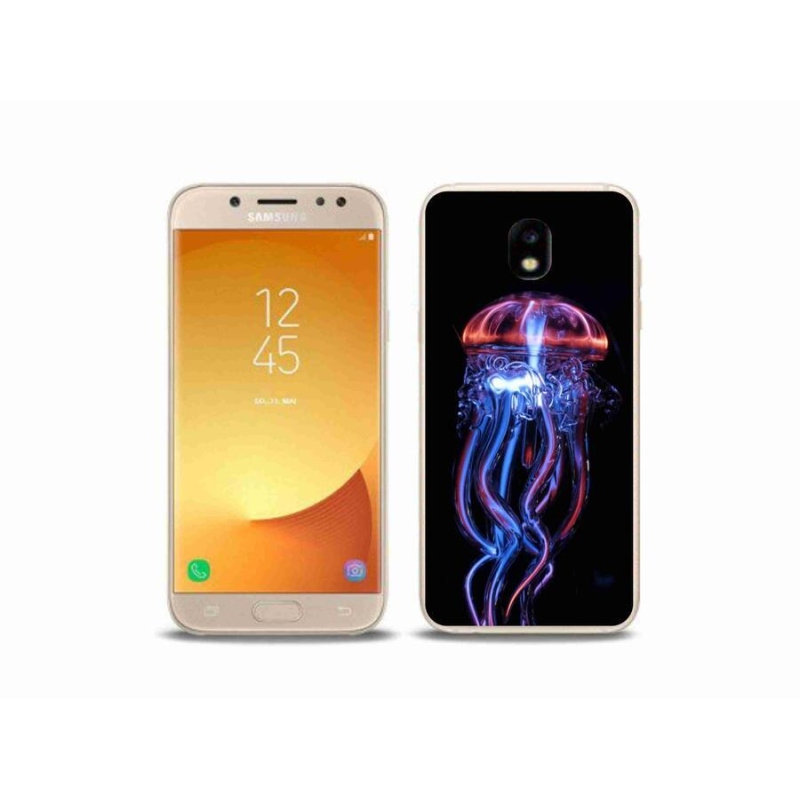 Gelový kryt mmCase na mobil Samsung Galaxy J5 (2017) - medúza