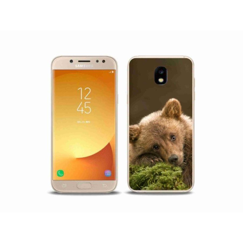 Gelový kryt mmCase na mobil Samsung Galaxy J5 (2017) - medvěd