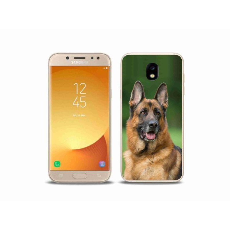 Gelový kryt mmCase na mobil Samsung Galaxy J5 (2017) - německý ovčák
