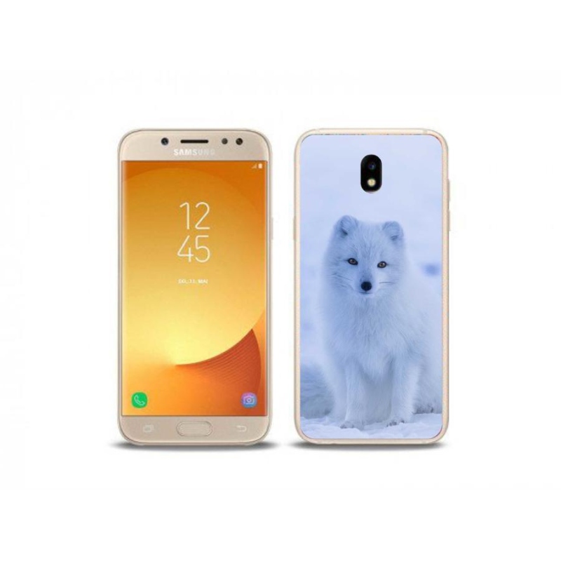 Gelový kryt mmCase na mobil Samsung Galaxy J5 (2017) - polární liška